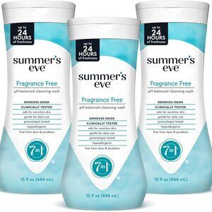 Fragrance Free Gentle Daily All Over Feminine Body Wash, Removes Odor, Feminine